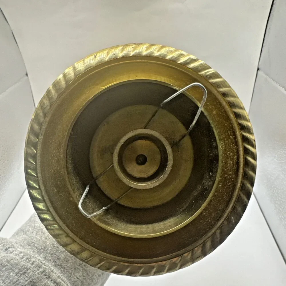 Vintage Brass Candle Stick Holders 14.25” Heavyweight